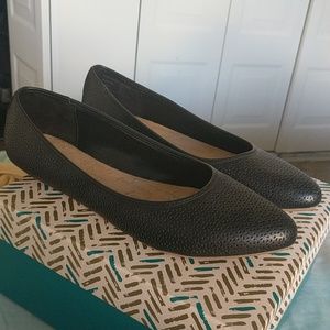 Dr.scholls black dress flats